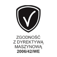 Certyfikat - Zgodność z dyrektywą maszynową 2006/42/WE